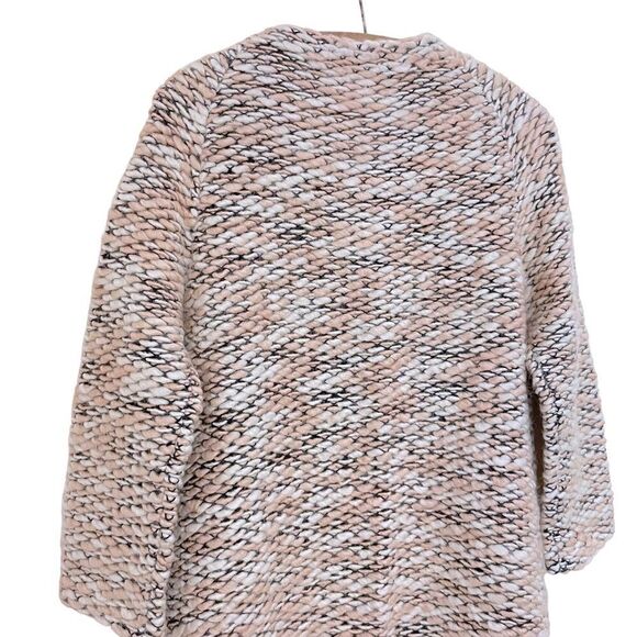 French Connection Oversized Chunky Knit Wool Sweater Coat - Picture 7 of 10